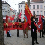 Manifestation  Bruxelles le 19 mars 2005 photo n39 